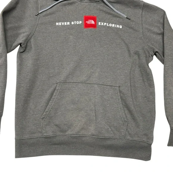 The North Face Mens Size L Hoodie Sweatshirt Hiking Outdoor Running Activewear - Picture 2 of 8